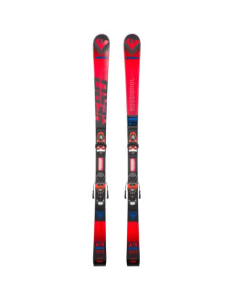 Narty rossignol hero gs pro (r21) + wiązania look spx 10 gw b73 hot red