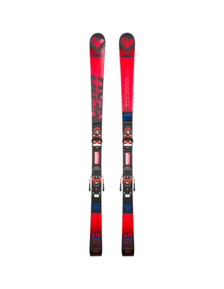 Narty rossignol hero gs pro (r21) + wiązania look spx 10 gw b73 hot red