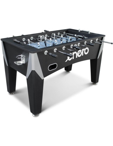 Stół do gry w piłkarzyki 143,4x80x89cm czarny enero