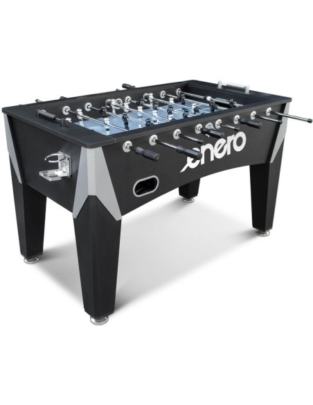 Stół do gry w piłkarzyki 143,4x80x89cm czarny enero