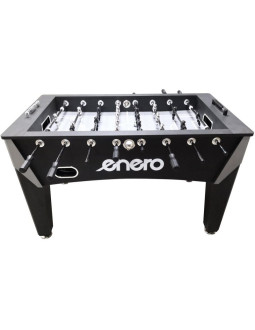 Stół do gry w piłkarzyki 143,4x80x89cm czarny enero 2