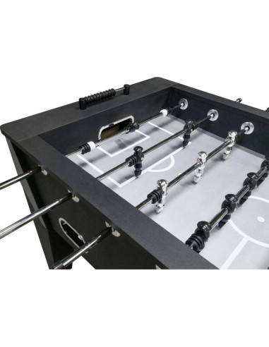 Stół do gry w piłkarzyki 143,4x80x89cm czarny enero