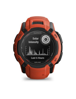 Zegarek sportowy garmin instinct 2x solar czerwony 2