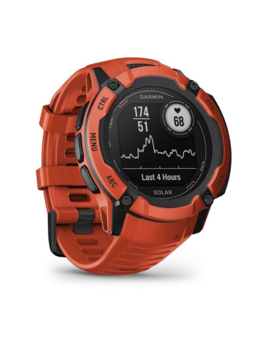 Zegarek sportowy garmin instinct 2x solar czerwony