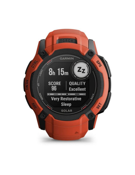 Zegarek sportowy garmin instinct 2x solar czerwony