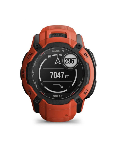 Zegarek sportowy garmin instinct 2x solar czerwony