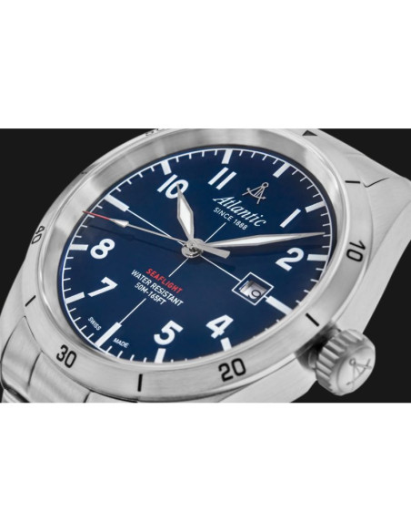 Zegarek męski atlantic seaflight 70356.41.55 + box