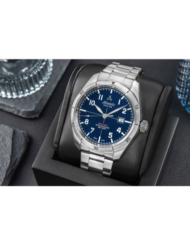 Zegarek męski atlantic seaflight 70356.41.55 + box