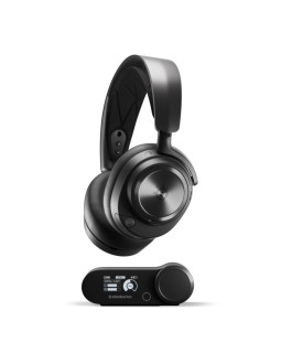 Steelseries arctis nova pro wireless zestaw słuchawkowy bezprzewodowy opaska na głowę gaming bluetooth czarny 2