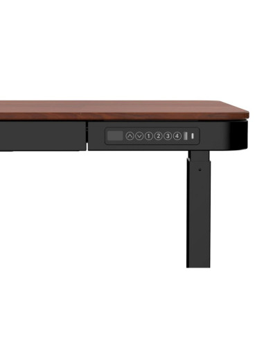 Bieżnia urevo u1 smart walkingpad + biurko regulowane elektrycznie tuckano czarny/orzech