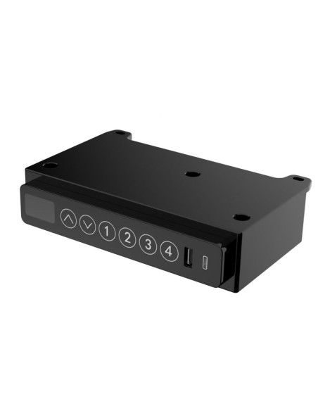 Bieżnia urevo u1 smart walkingpad + biurko regulowane elektrycznie tuckano czarny/orzech