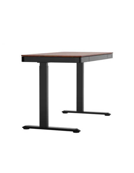 Bieżnia urevo u1 smart walkingpad + biurko regulowane elektrycznie tuckano czarny/orzech