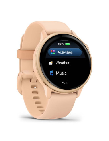 Zegarek garmin vivoactive 6 pink dawn / p. dawn metallic
