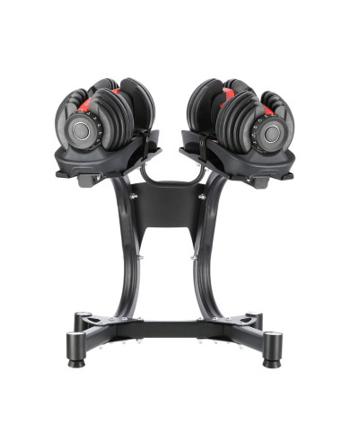 Zestaw sr52 sztangielki regulowane (2 szt.)  + str10 pro stojak hms