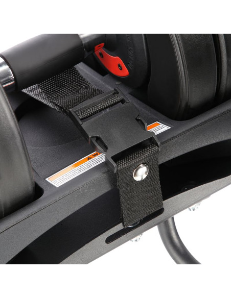 Zestaw sr52 sztangielki regulowane (2 szt.)  + str10 pro stojak hms