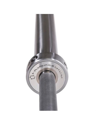 Gryf olimpijski 20 kg / 2200 mm z zaciskami lock jaw hms go1100