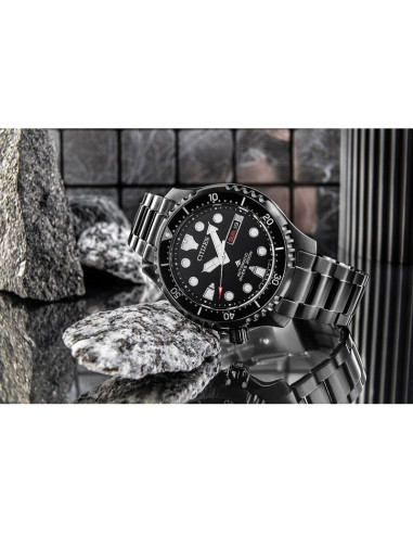 Zegarek męski citizen promaster mechanical diver ny0145-86e + box