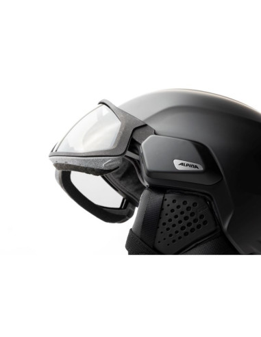 Kask narciarski alpina alto v black matt 55-59