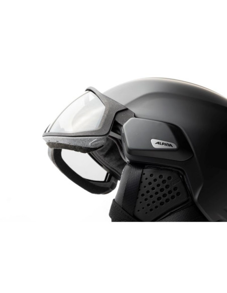 Kask narciarski alpina alto v black matt 55-59