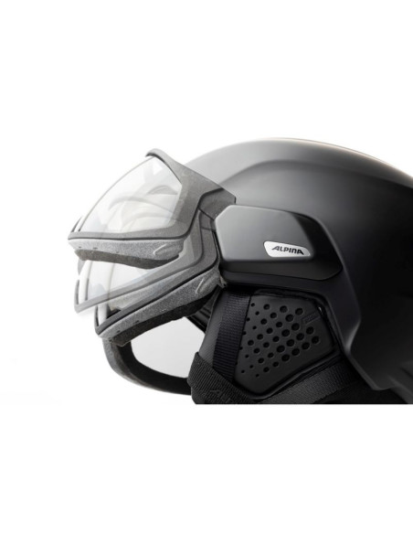 Kask narciarski alpina alto v black matt 55-59