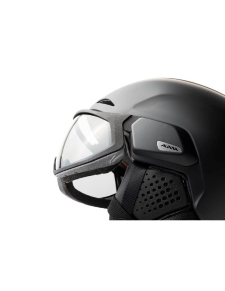 Kask narciarski alpina alto v black matt 59-63