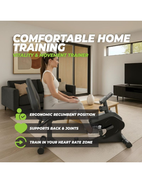 Virtufit rower poziomy rb 1.0