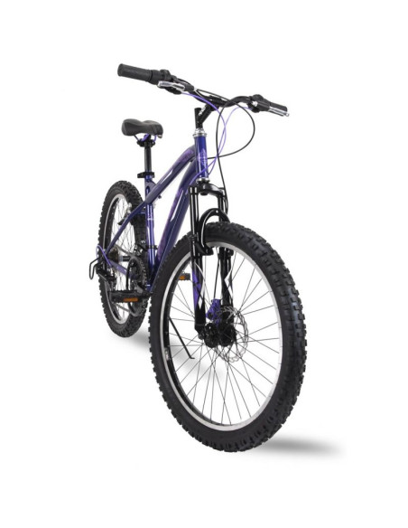 Rowerek dziecięcy huffy  extent 24" fiolet 64359w