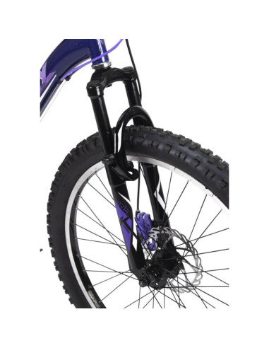 Rowerek dziecięcy huffy  extent 24" fiolet 64359w