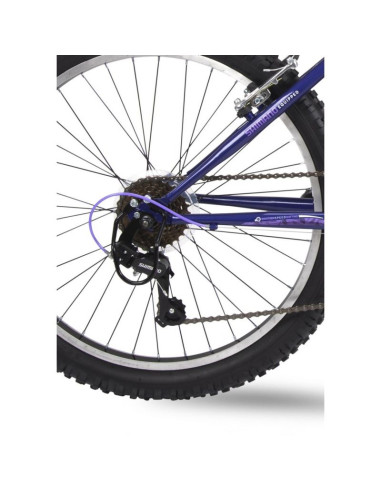 Rowerek dziecięcy huffy  extent 24" fiolet 64359w