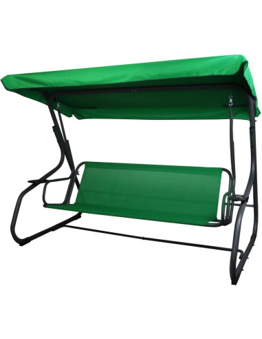 Huśtawka ogrodowa 3-osobowa matylda z moskitierą