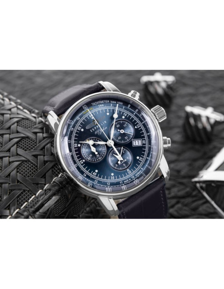 Zegarek męski zeppelin 100 yahre 7680-3 + box