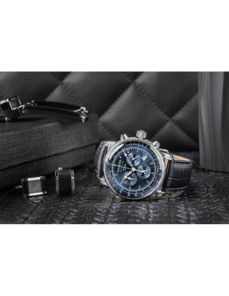 Zegarek męski zeppelin 100 yahre 7680-3 + box