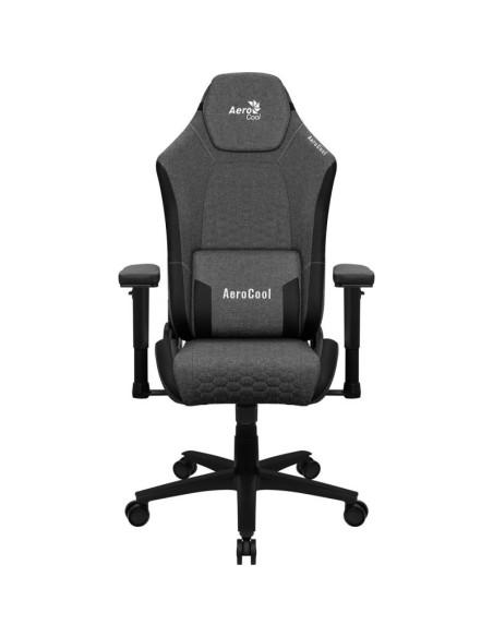 Fotel aerocool crown aeroweave ash black