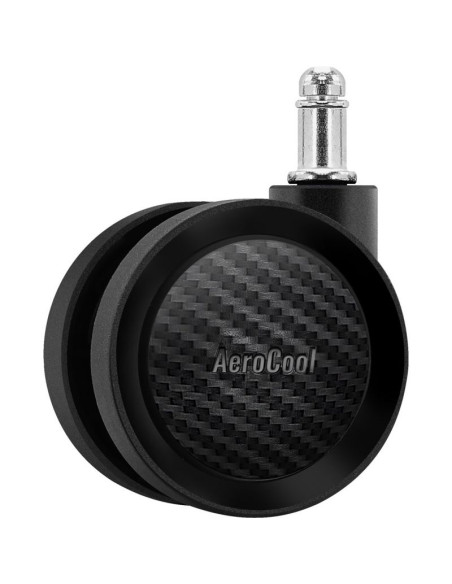 Fotel aerocool crown aeroweave ash black