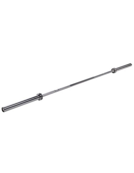 Gryf olimpijski 20 kg / 2200 mm z zaciskami lock jaw hms go901