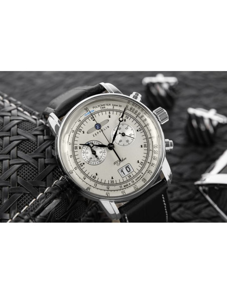 Zegarek męski zeppelin 100 yahre 7690-1 + box