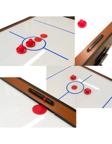 Stół do gry obrotowy 3w1 bilard piłkarzyki cymbergaj 121x89x84,5cm