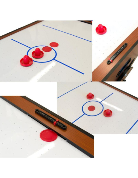 Stół do gry obrotowy 3w1 bilard piłkarzyki cymbergaj 121x89x84,5cm