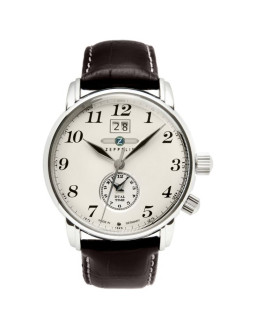 Zegarek męski zeppelin lz127 graf zeppelin dual time 7644-5 + box