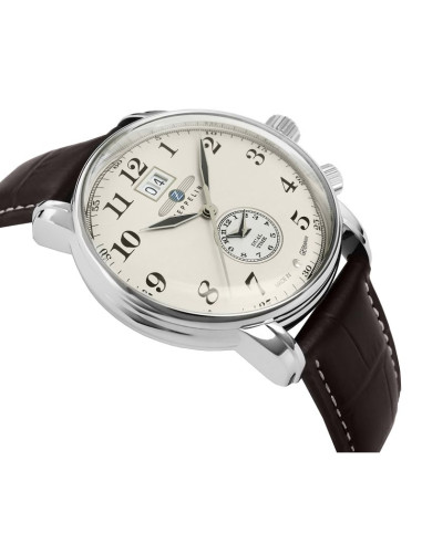 Zegarek męski zeppelin lz127 graf zeppelin dual time 7644-5 + box