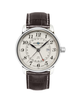 Zegarek męski zeppelin lz127 graf zeppelin gmt 7642-5 + box