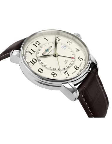 Zegarek męski zeppelin lz127 graf zeppelin gmt 7642-5 + box