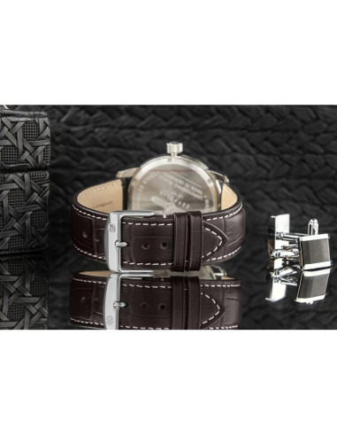 Zegarek męski zeppelin lz127 graf zeppelin gmt 7642-5 + box