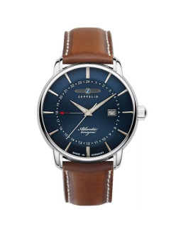 Zegarek męski zeppelin atlantic timezone 8442-3 + box