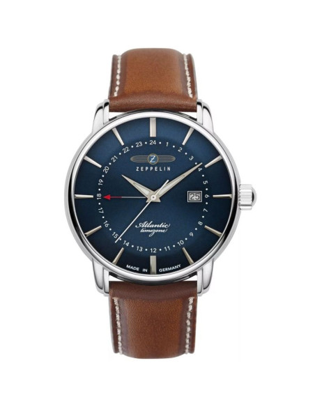 Zegarek męski zeppelin atlantic timezone 8442-3 + box