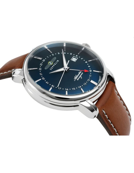 Zegarek męski zeppelin atlantic timezone 8442-3 + box