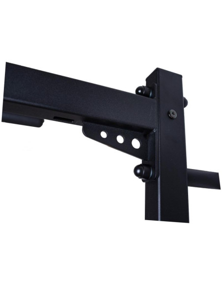 Metalowy drążek do podciągania montowany na stałe z 6-cioma uchwytami benchk pb2b