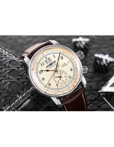 Zegarek męski zeppelin lz126 los angeles 8644-5 + box