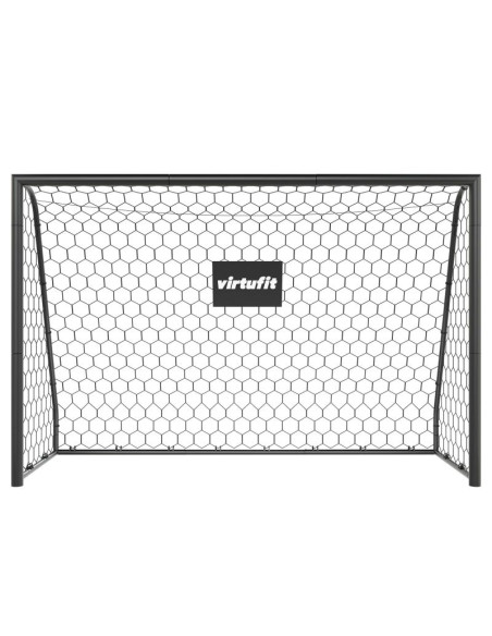 Virtufit bramka piłkarska premium - heavy duty - 240x160x85