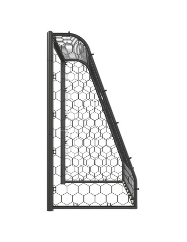 Virtufit bramka piłkarska premium - heavy duty - 240x160x85